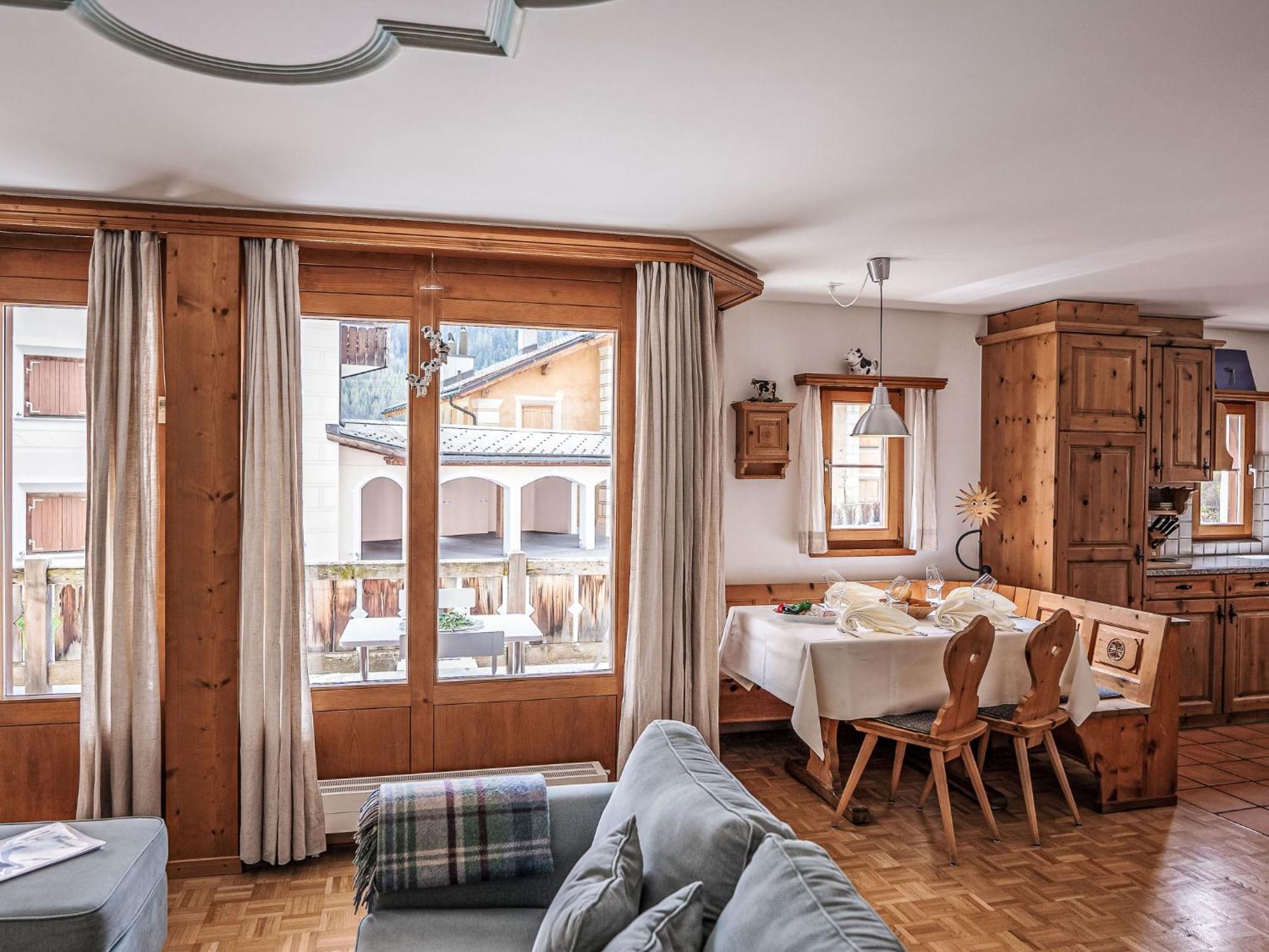 Apartment Chesa Mezzaun By Interhome Zuoz Kültér fotó