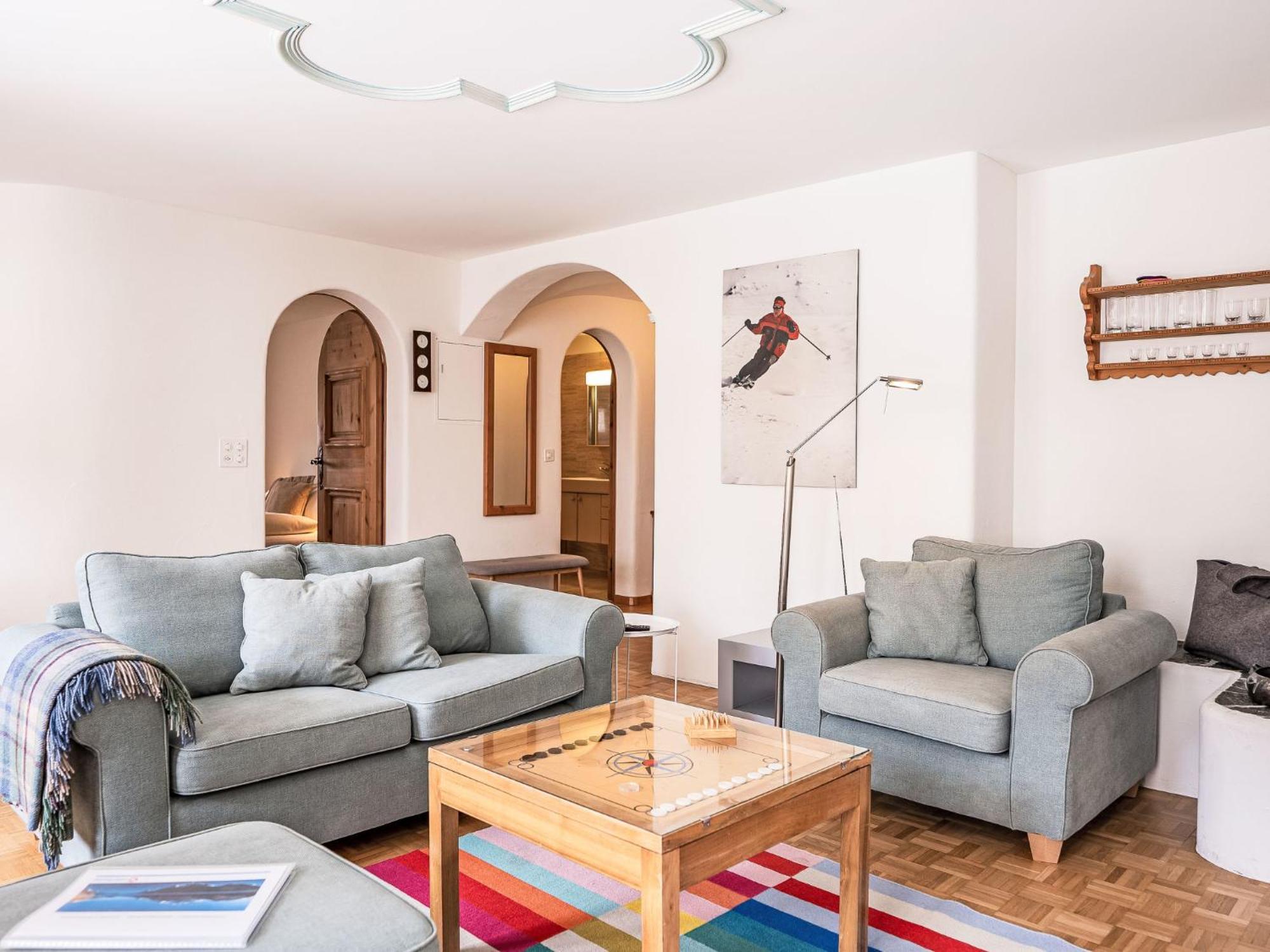 Apartment Chesa Mezzaun By Interhome Zuoz Kültér fotó