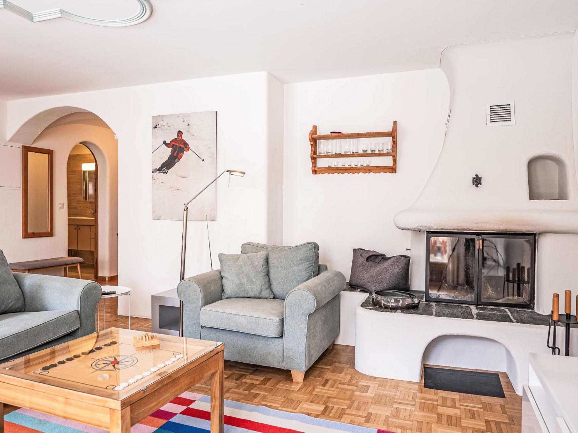 Apartment Chesa Mezzaun By Interhome Zuoz Kültér fotó