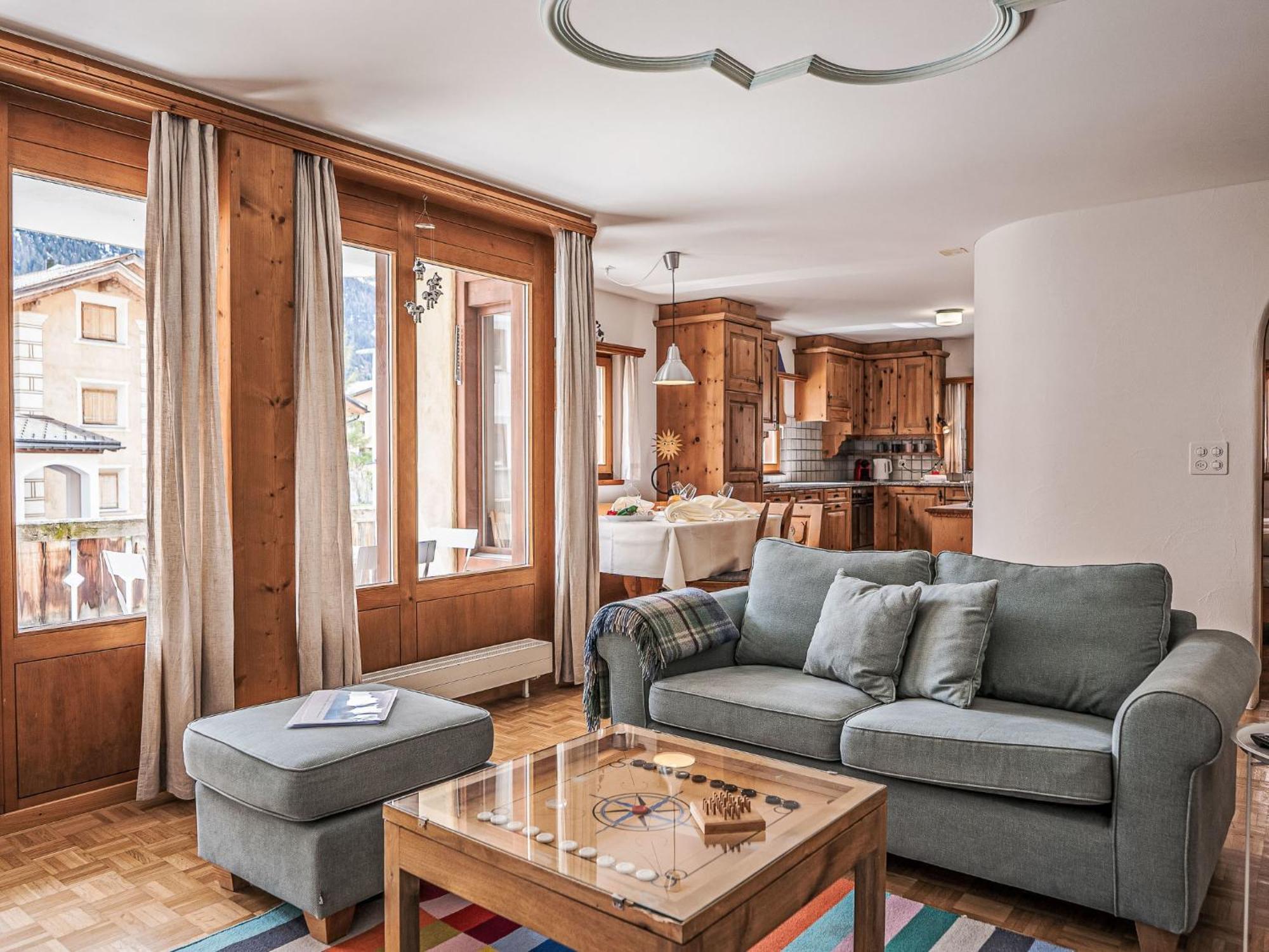 Apartment Chesa Mezzaun By Interhome Zuoz Kültér fotó